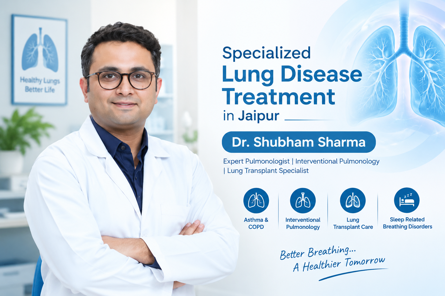 Specialized Lung Disease Treatment in Jaipur – Dr. Shubham Sharma