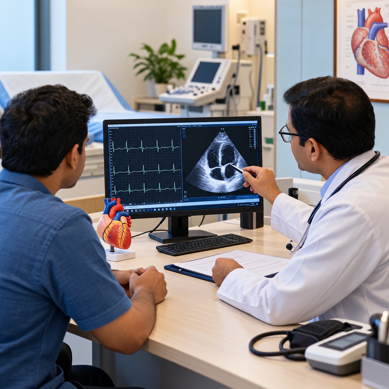 Choosing a Cardiology Clinic for ECG, 2D Echo and Heart Evaluation in Kalyan