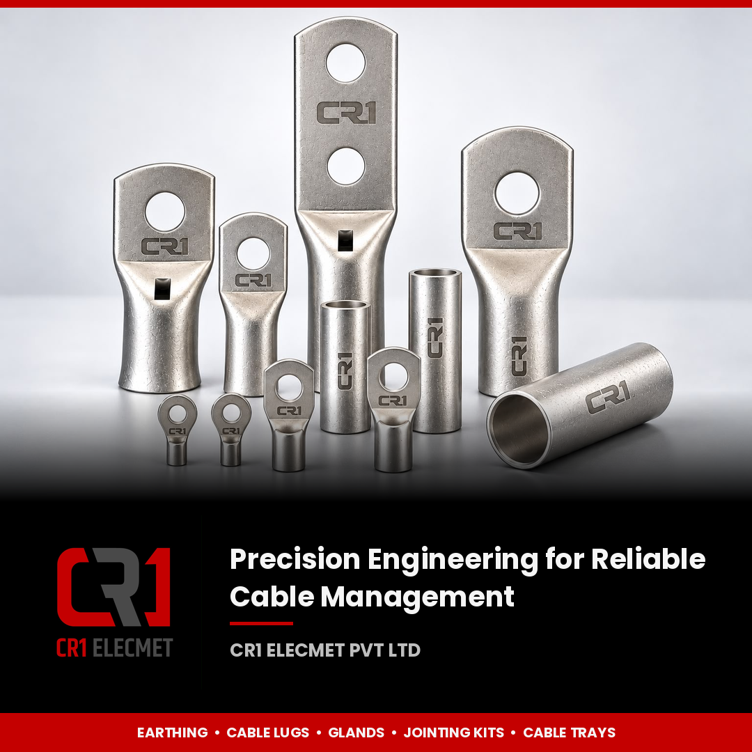 CR1 ELECMET PVT LTD – Premium Cable Lugs, Cable Glands & Earthing Solutions!