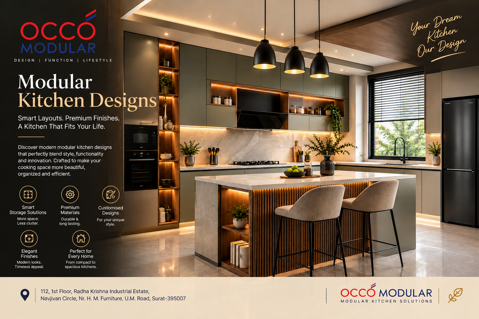 Modern Modular Kitchen Designs Where Style Meets Smart Living