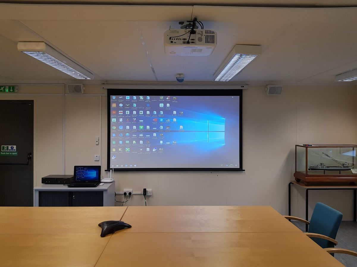 Conference Room Design with Projector Setup | Anna Nagar