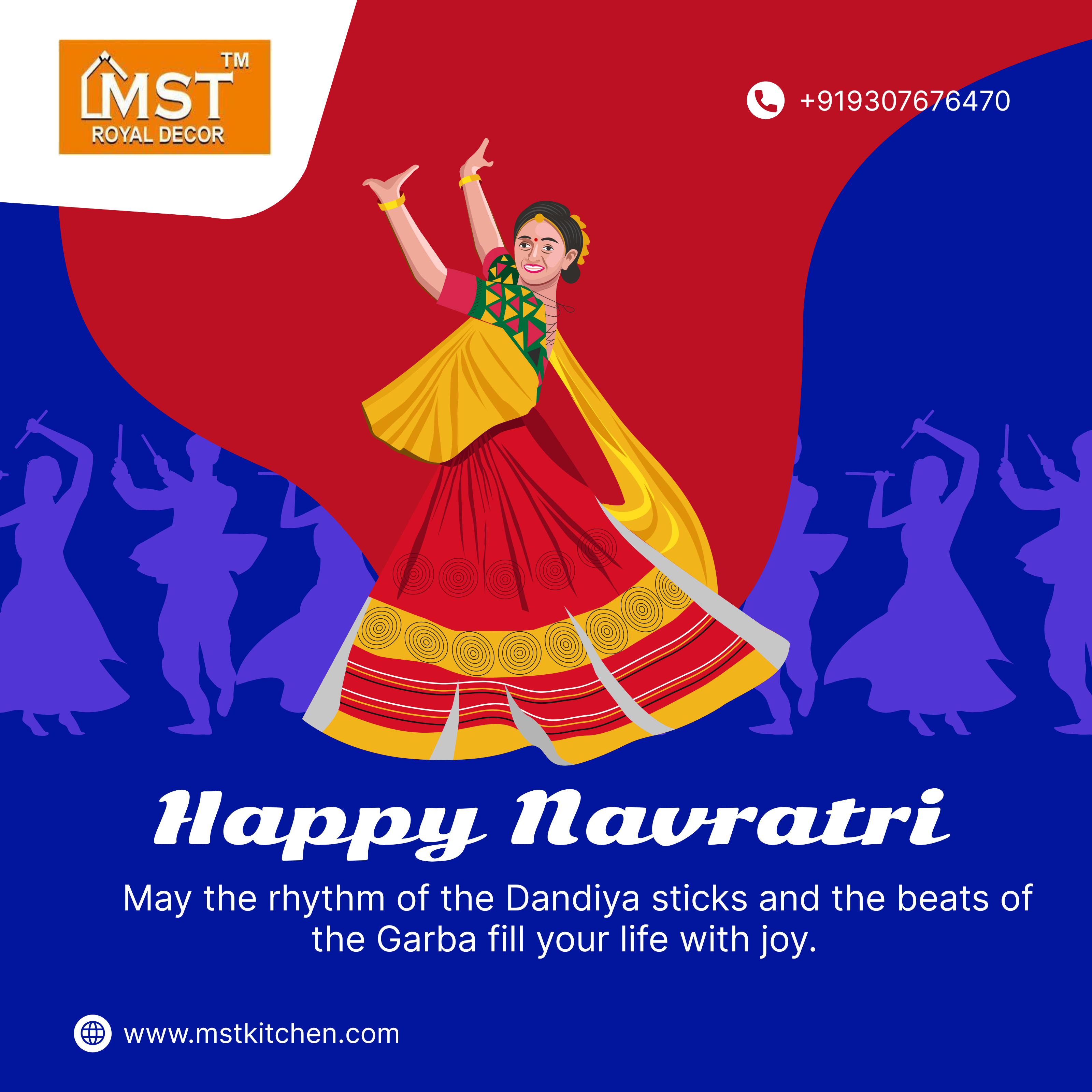 🌺💃 Where devotion meets celebration, every beat brings us together. This Navratri, let’s celebrate...