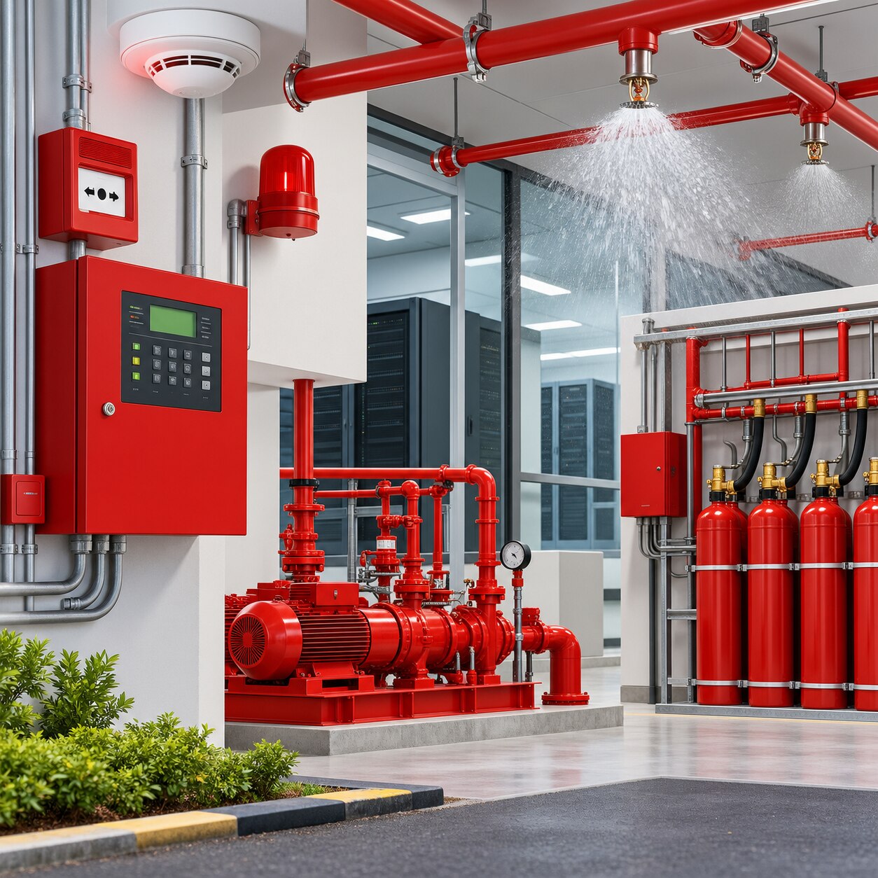 Why Integrated Fire Protection Systems Are Important for Modern Commercial and Industrial Buildings