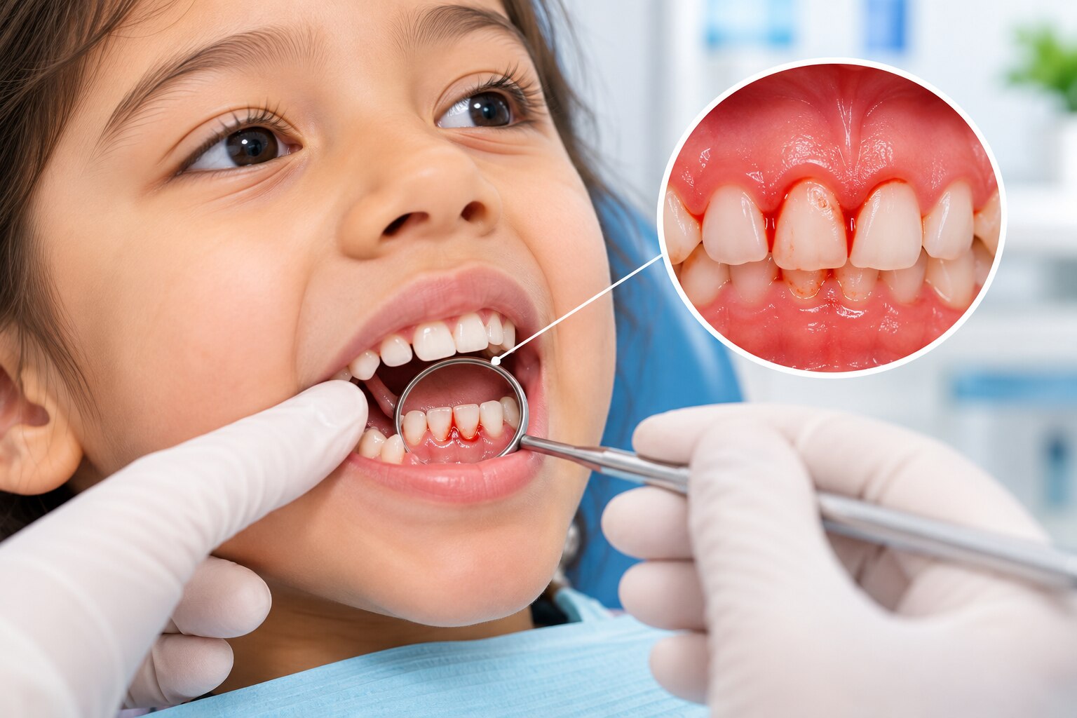 Bleeding Gums in Children Swargate Parents Should Not Ignore