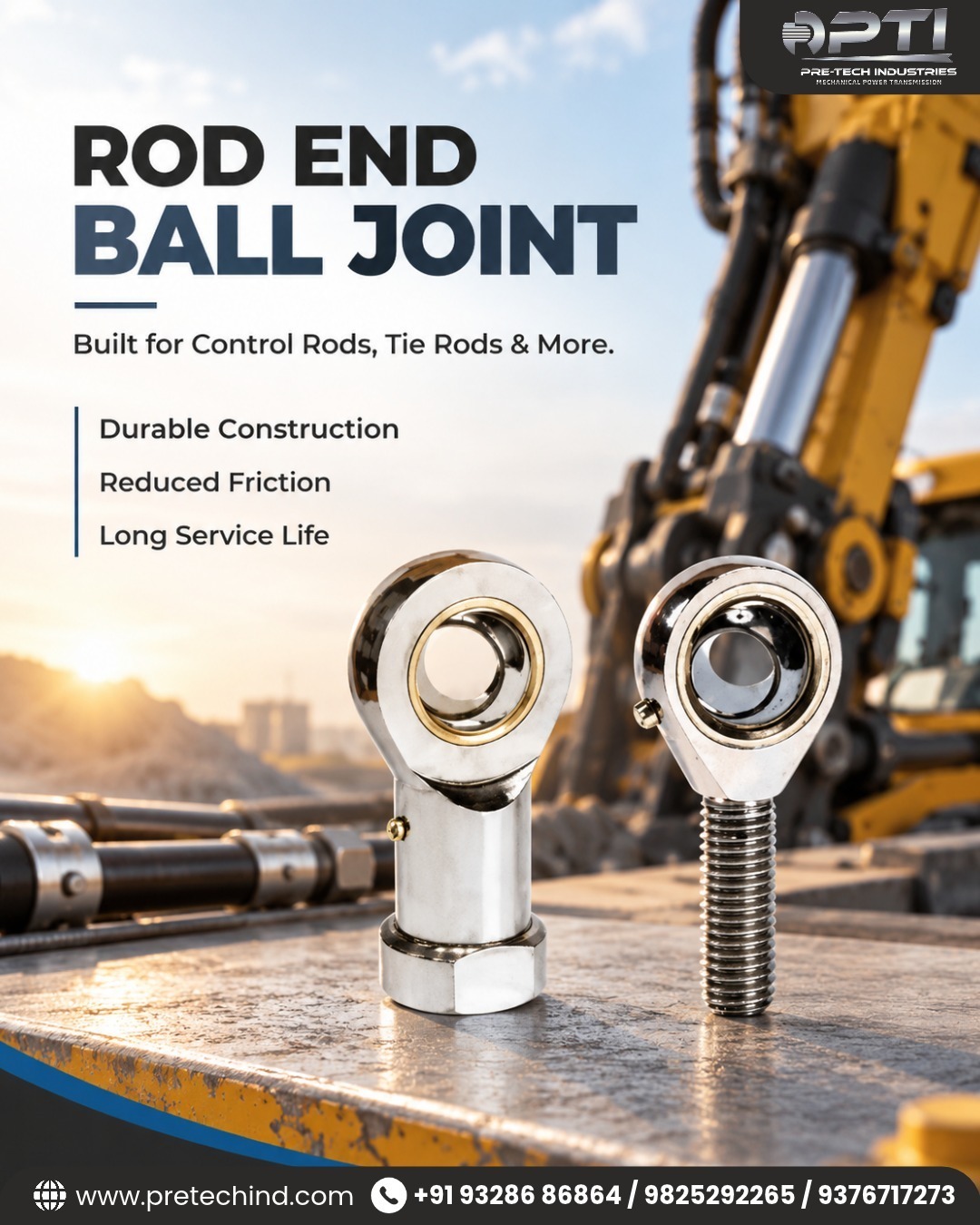 Rod End Ball Joint and How Does It Improve Machine Performance