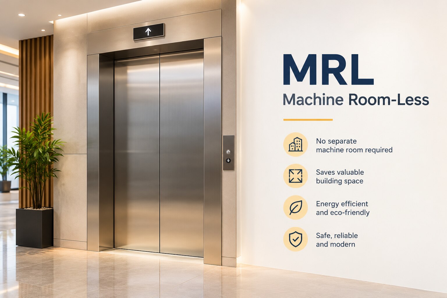 How MRL Lifts Create More Usable Building Space in Surat