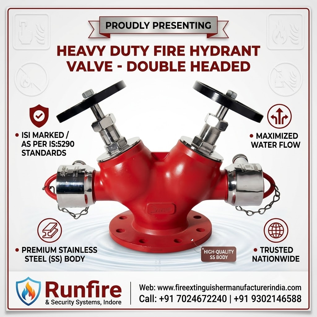 Fire Hydrant Valve Double Headed SS –