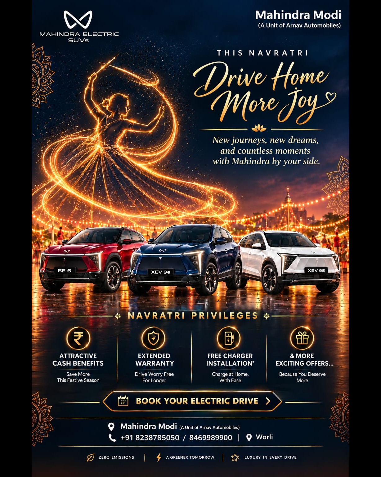 Celebrate Navratri with Modi Mahindra Worli – Drive Home New Beginnings!
This Navratri, celebrate p...