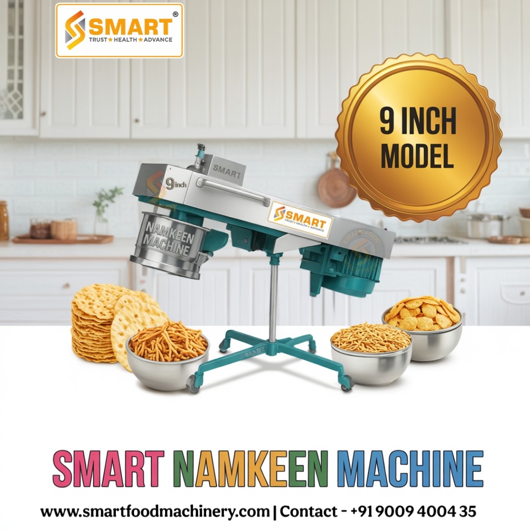 7 Inch Namkeen Machine in Nalanda | Compact Snack Production Equipment