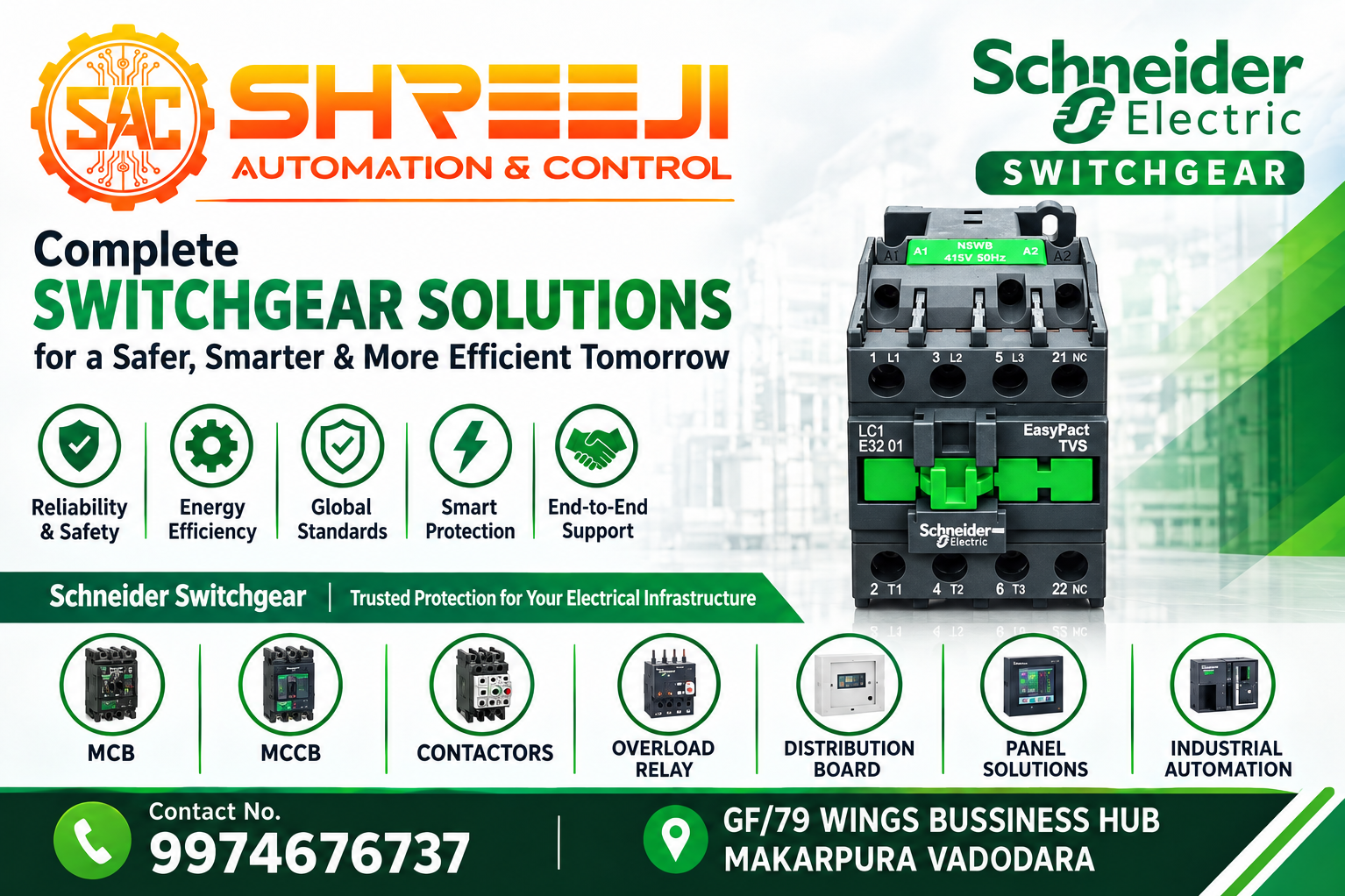 SCHNEIDER CONTECTOR LC1E3210M7