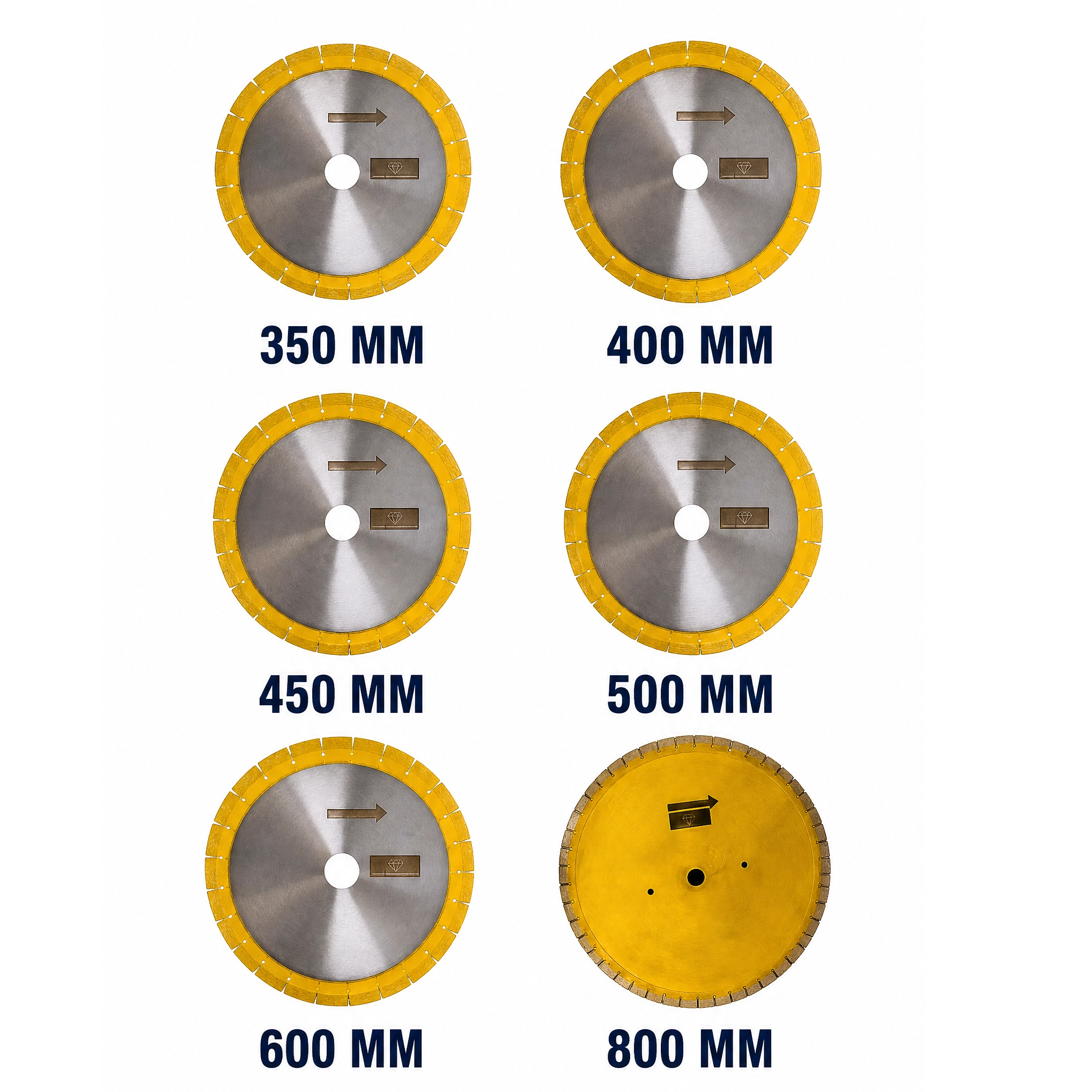 Diamond Concrete Cutting Blades 350mm to 800mm | Concrete, Road & Floor Cutting Blade