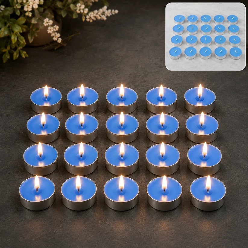 20 Multicolor Flameless Tea Light Candles β Wholesale & Dropshipping Vadodara