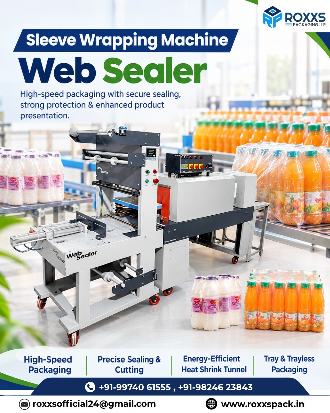 What makes an Indian Sleeve Wrapping Machine Manufacturer Ideal for Beverage Packaging