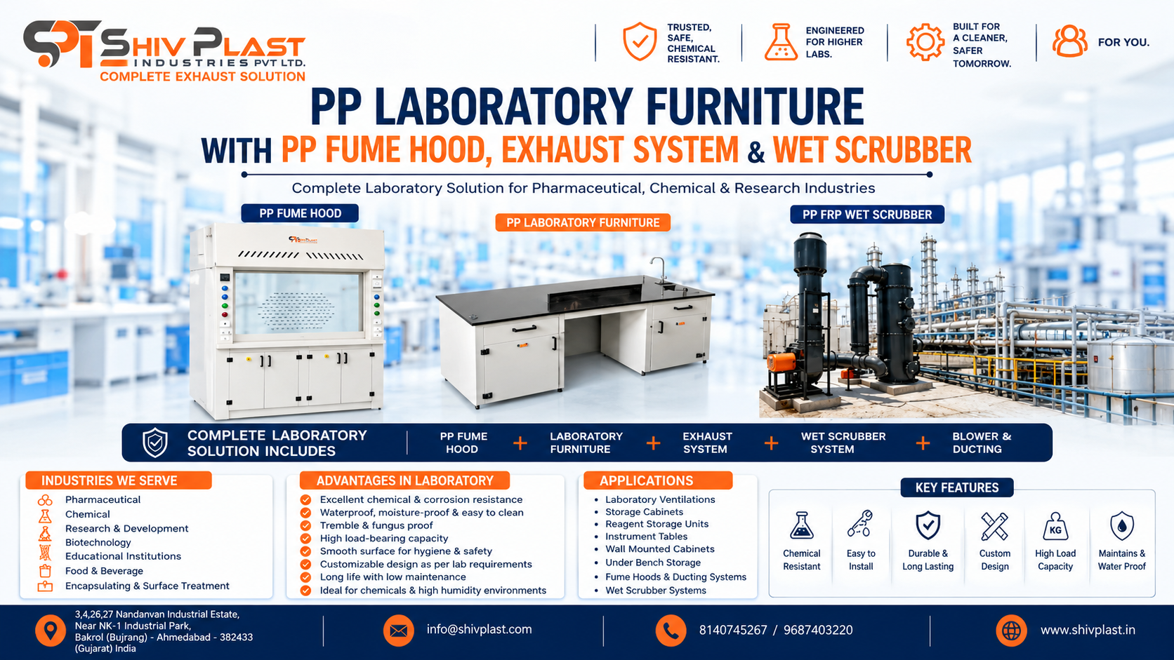 PP Laboratory Furniture