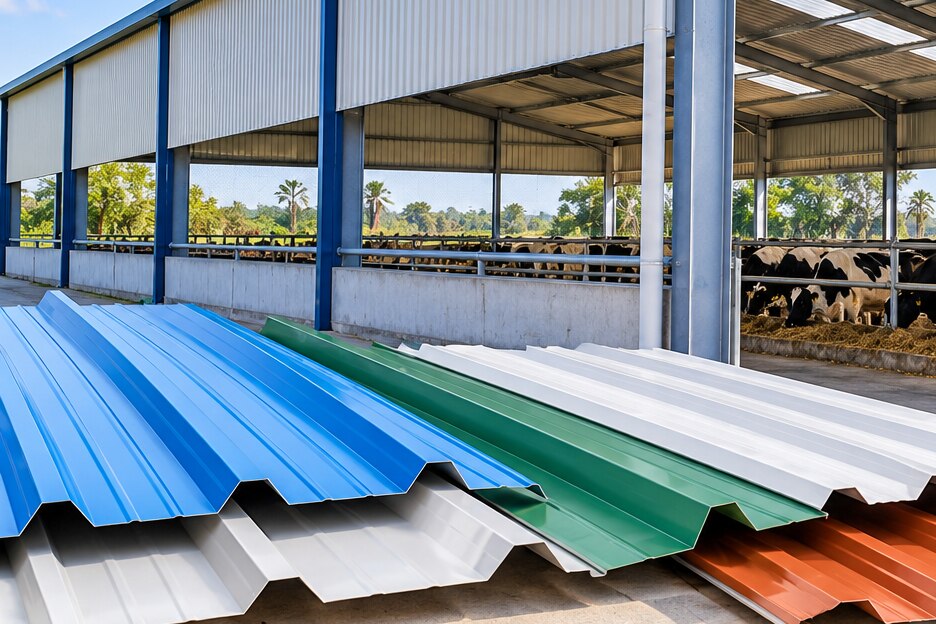 Are Standard Profile Sheets Suitable for Agricultural Buildings in Delhi