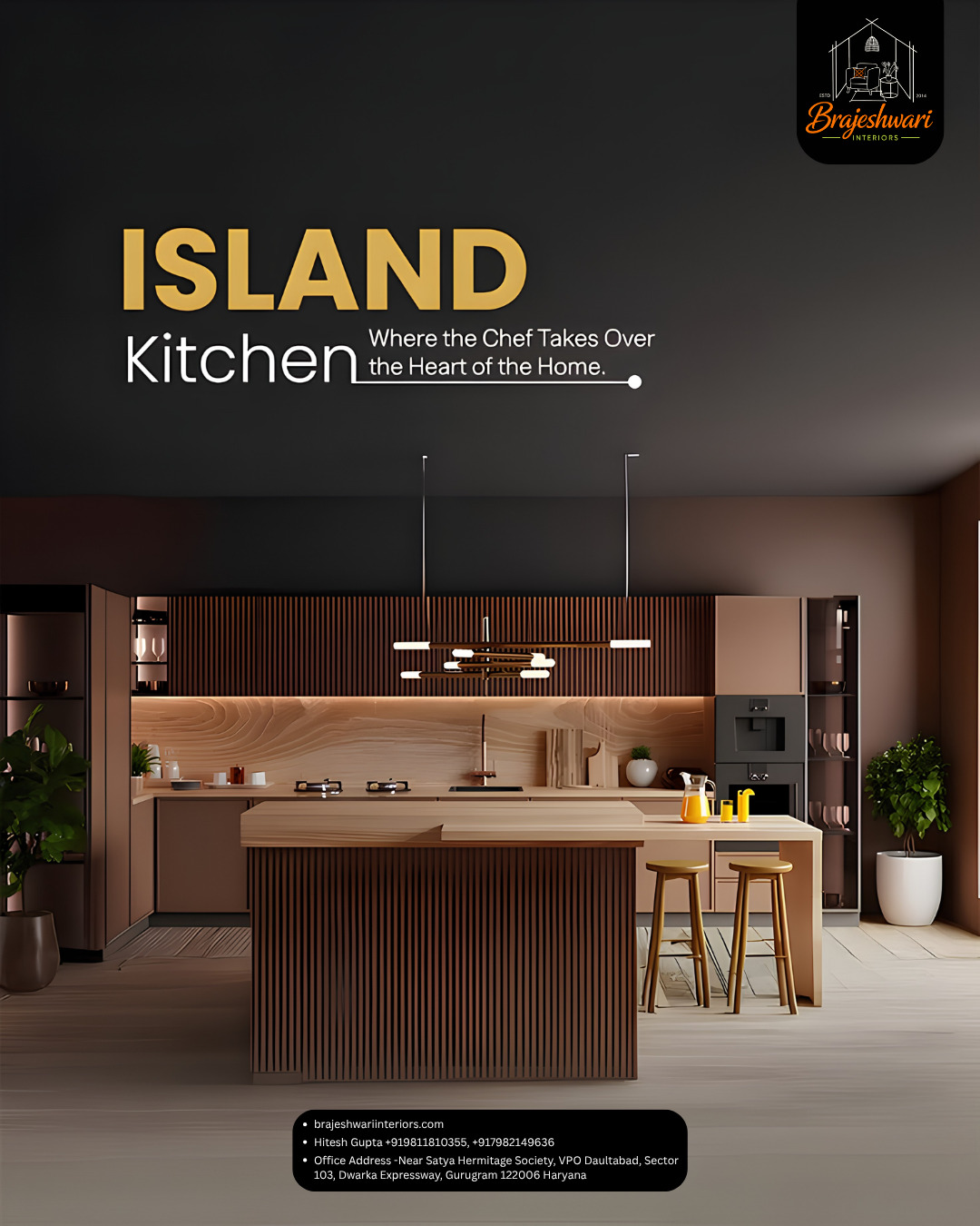 Modular Kitchen By Brajeshwari Interiors