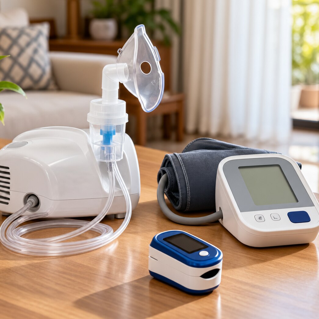 How to Choose a Nebulizer, BP Monitor, and Pulse Oximeter for Home Healthcare