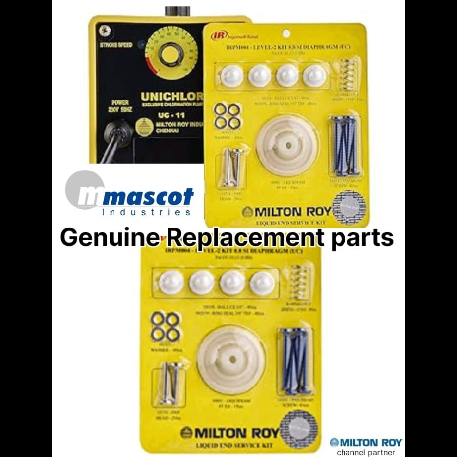 Genuine Milton Roy Dosing Pump Repair Kits Supplier in Gujarat – Mascot Industries
