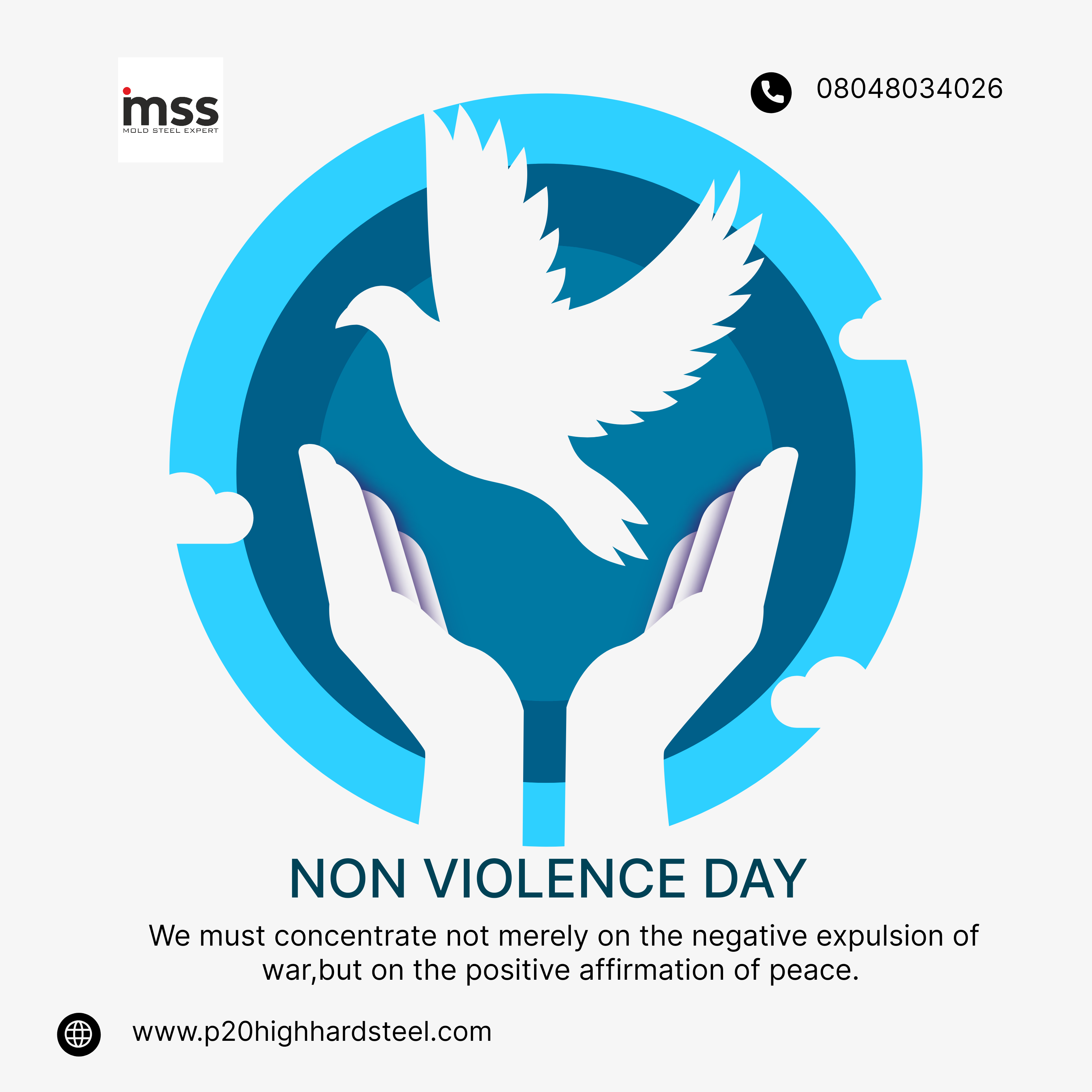 ๐ค๐๏ธ True strength lies in choosing kindness over conflict. On this International Day of Non-Viole...