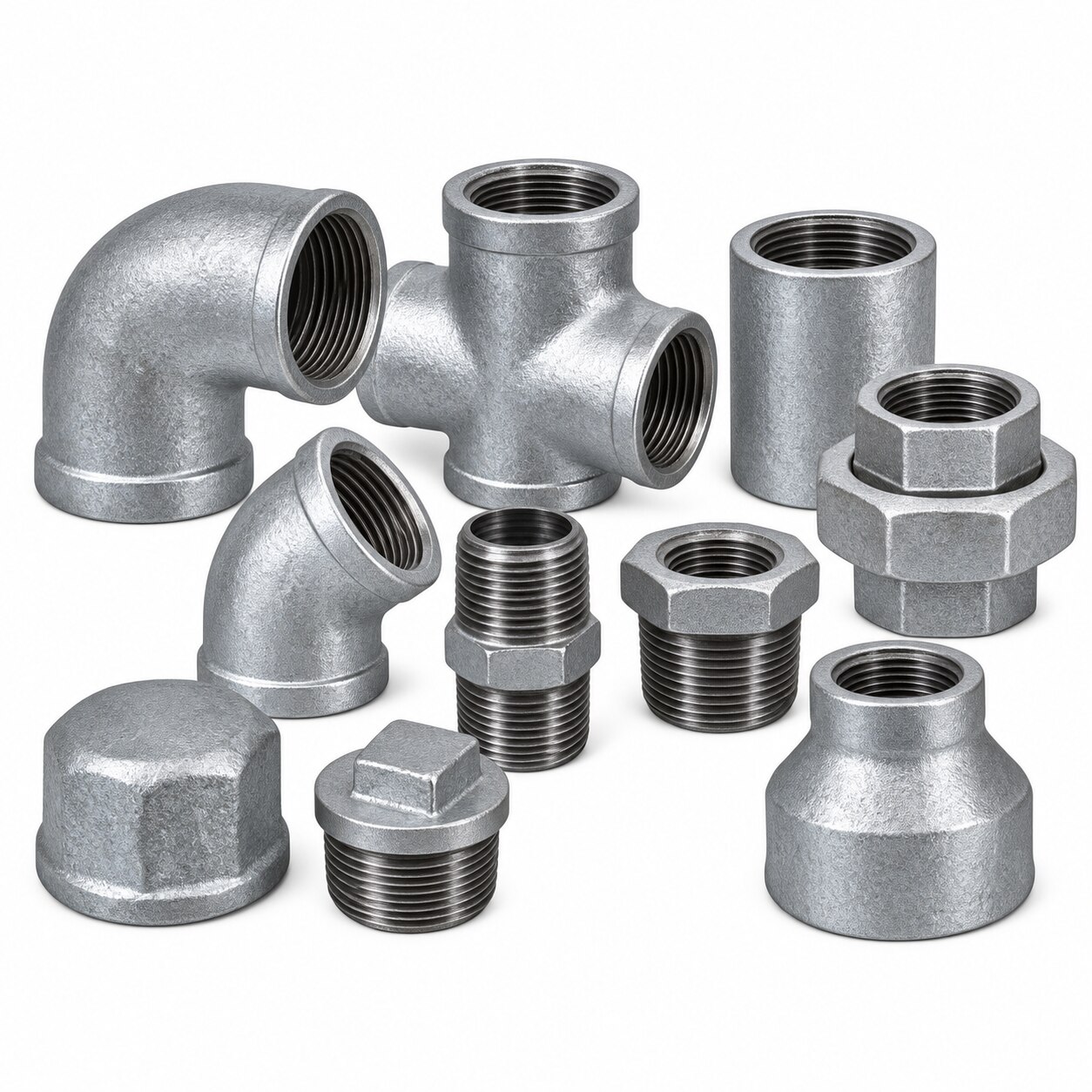 How GI ISI Threaded Fittings Support Secure Connections in Piping Installations
