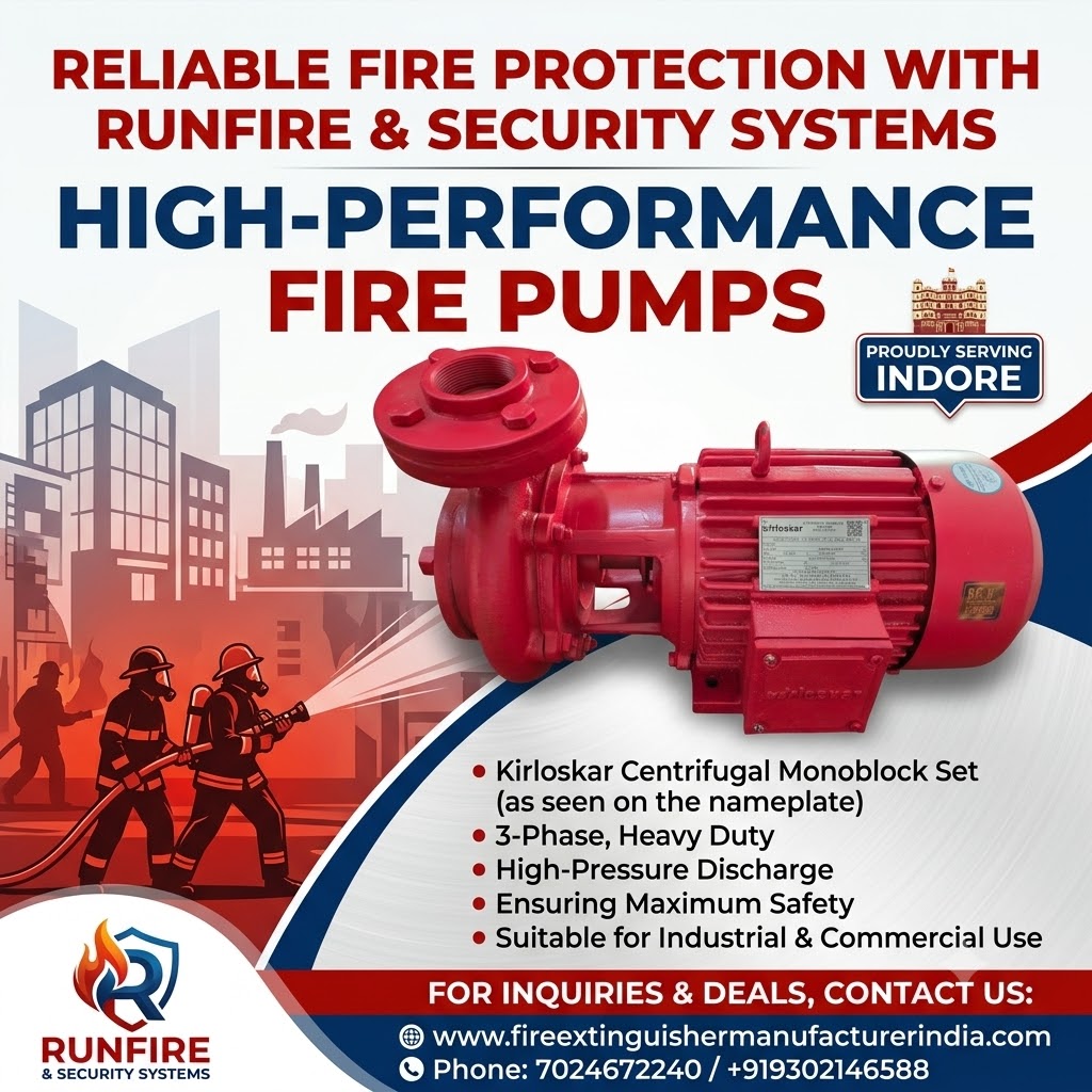 Fire Pump Supplier in Indore, Madhya Pradesh –