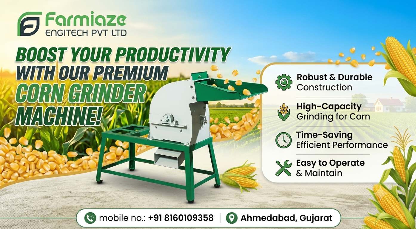 Corn Grinder Machine Manufacturer in Tamil Nadu
