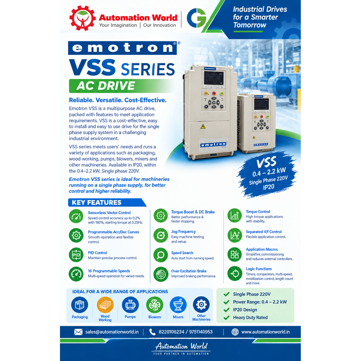 CG - AC DRIVE VSS SERIES