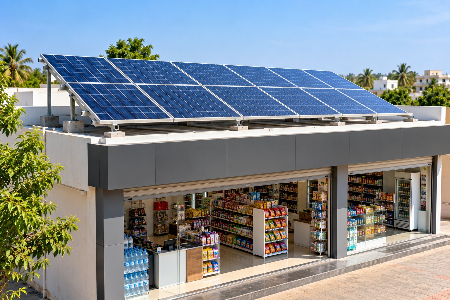 How Solar Panel Installation for Shops Can Reduce Monthly Electricity Expenses