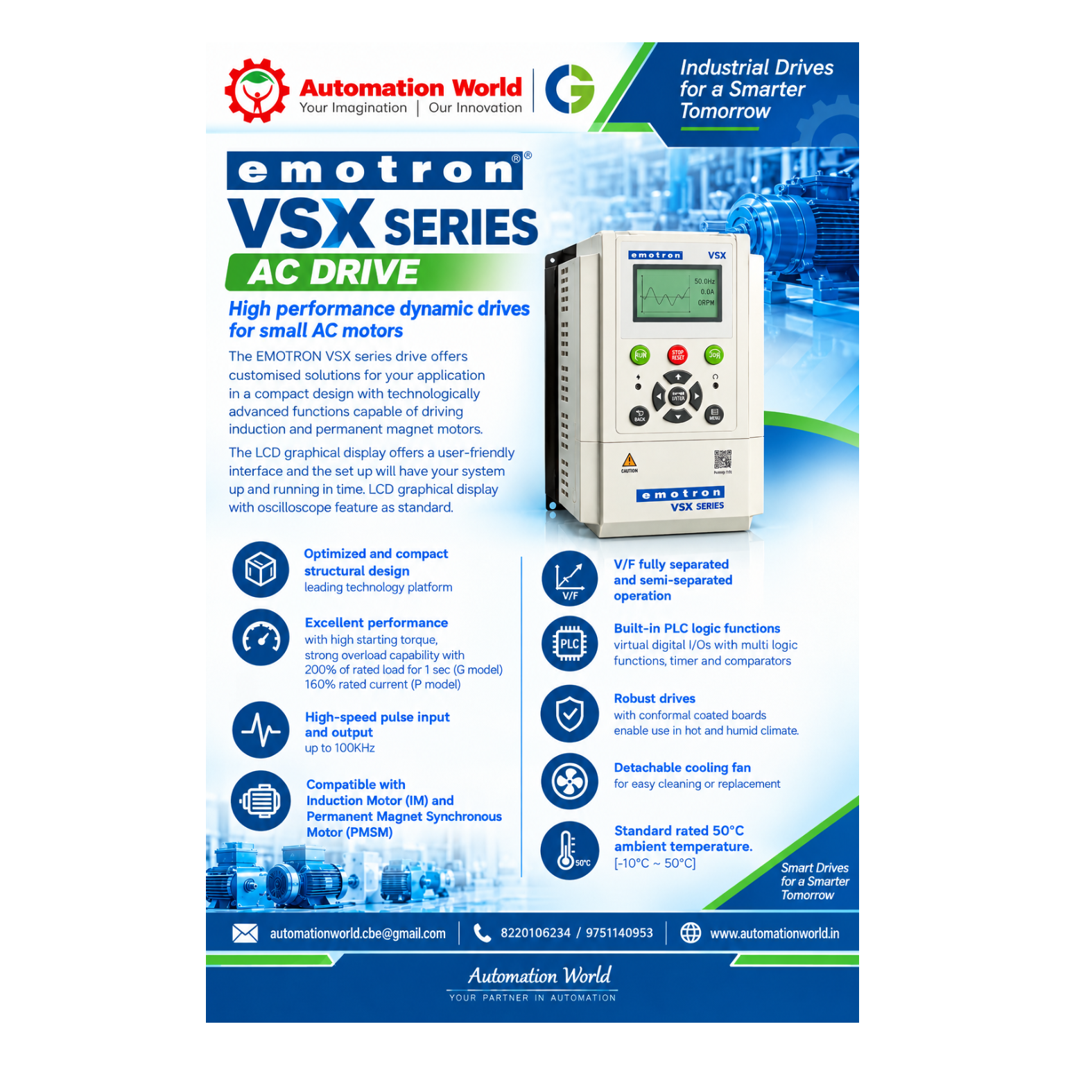 CG AC DRIVE VSX SERIES