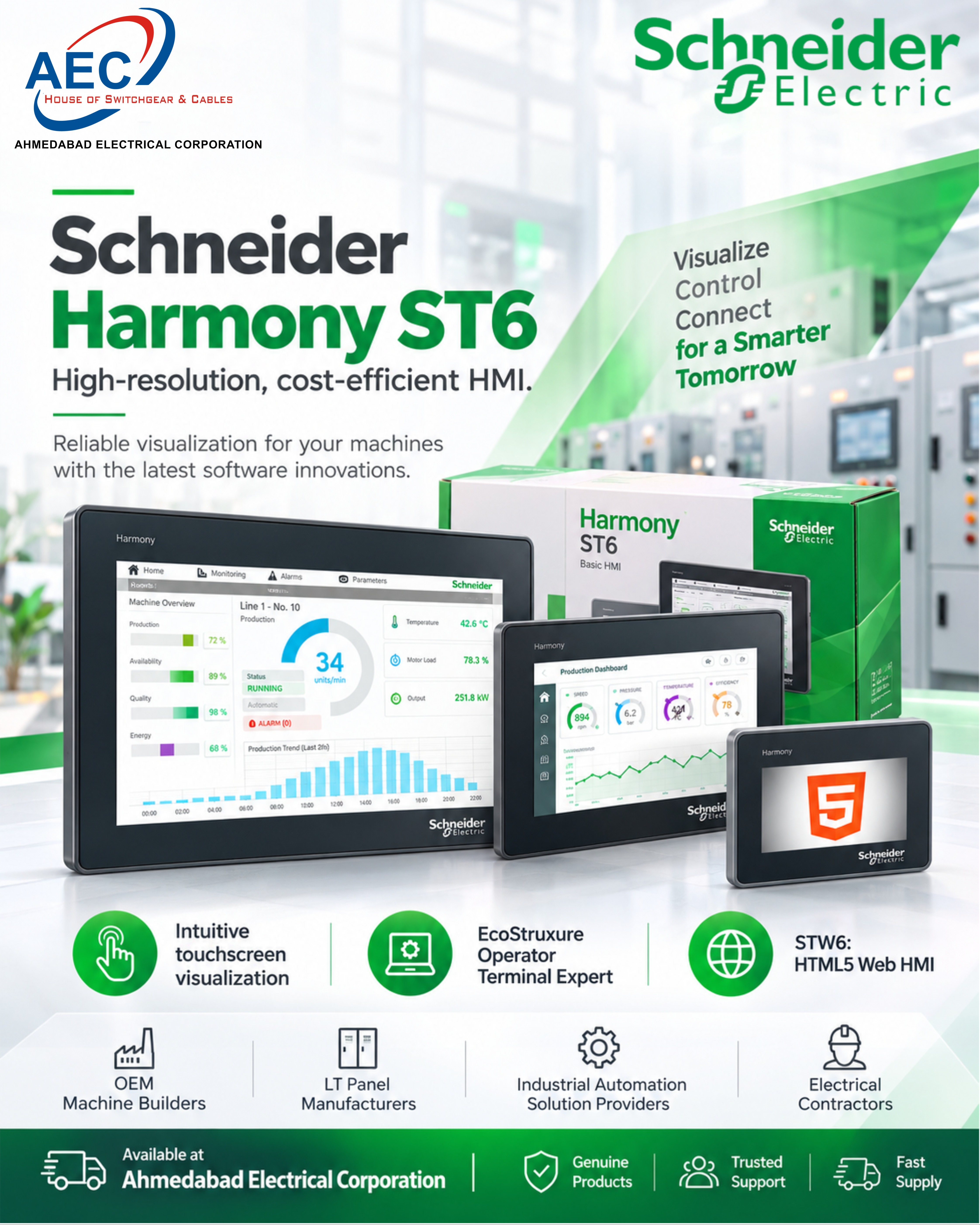 Schneider HMI Quotation Kalol GIDC