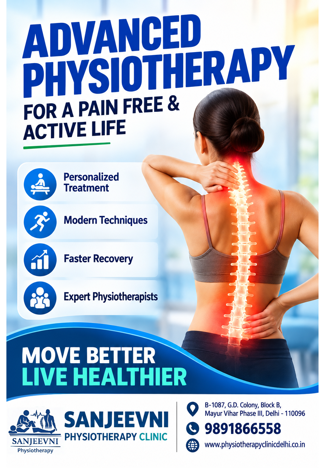 Advanced Physiotherapy in Mayur Vihar Phase 3