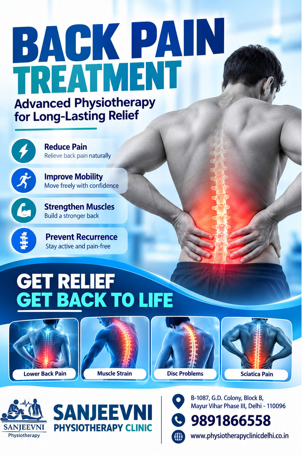back pain treatment in Kondli