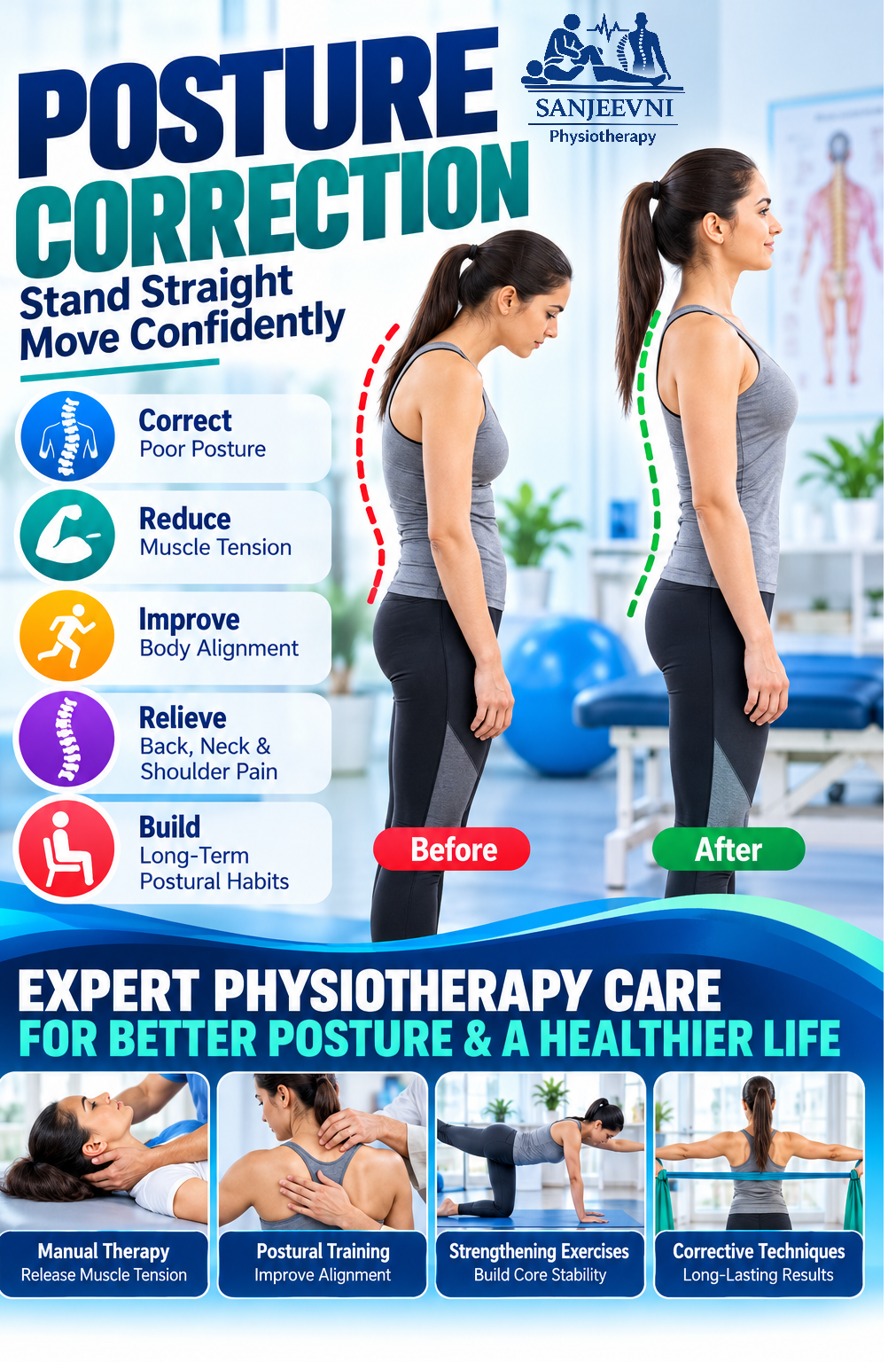 Clinic For Posture Correction In Mayur Vihar Phase 1