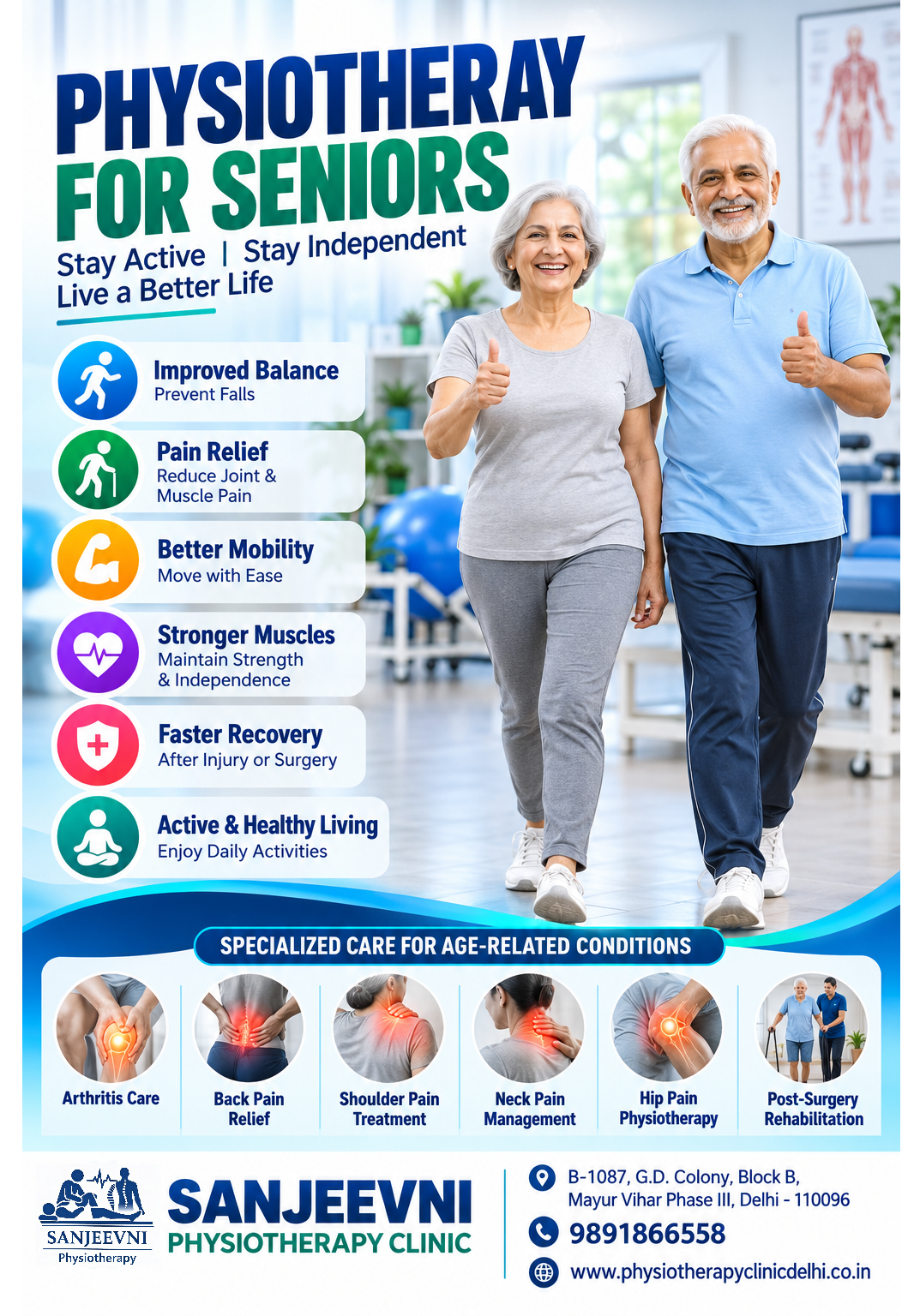 Physiotherapy Clinic In Mayur Vihar Phase 3