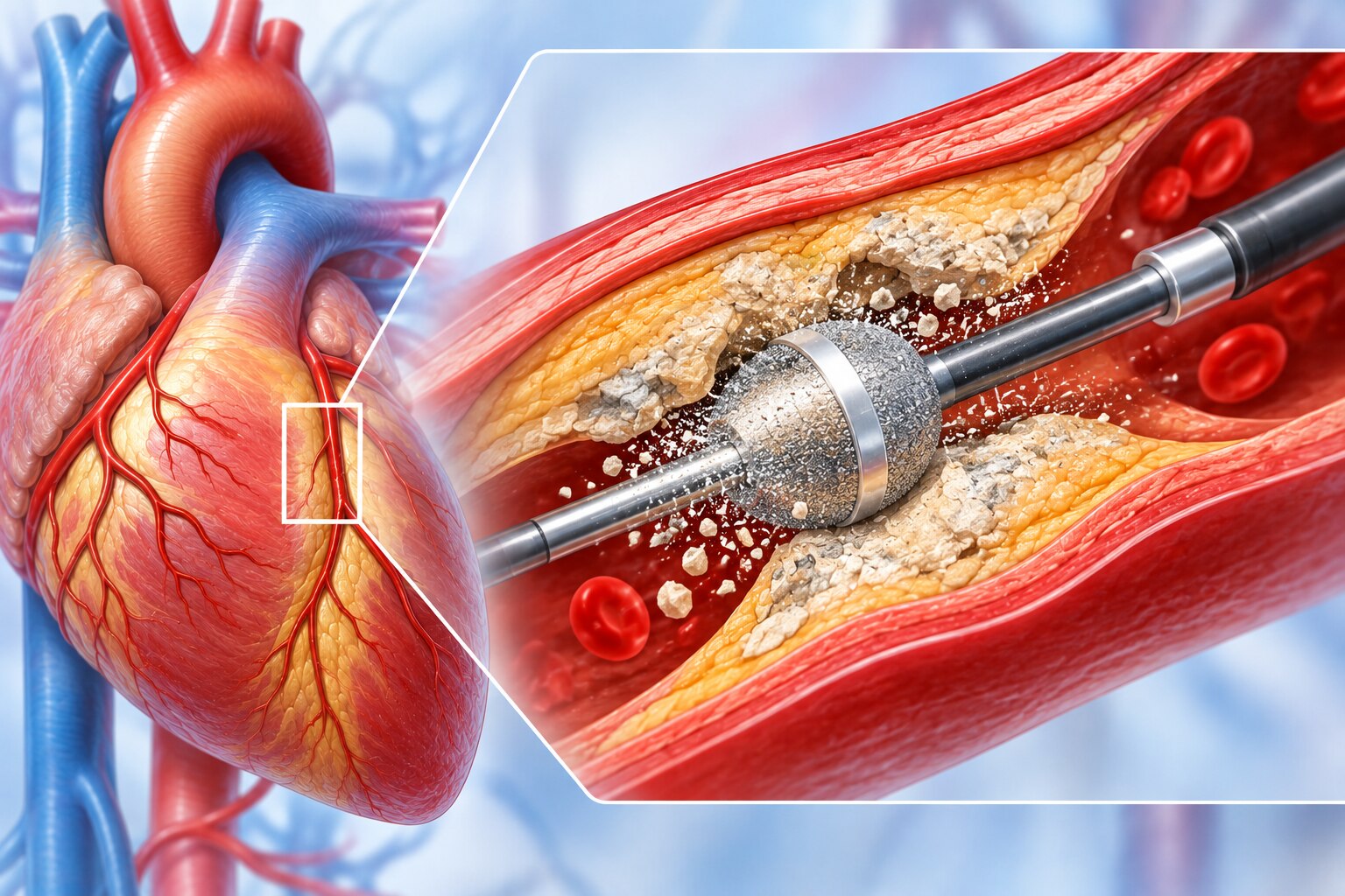 How Rotablation Helps Treat Heavily Calcified Coronary Artery Blockages