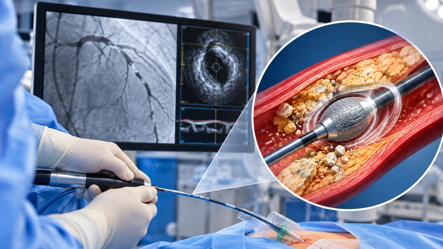 Understanding Orbital Atherectomy for Severely Calcified Coronary Artery Disease