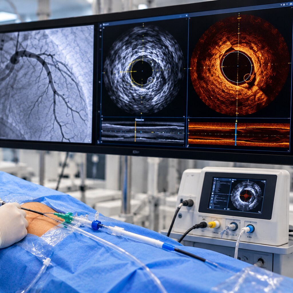 How Intravascular Imaging (IVUS/OCT) Provides a Detailed View Inside Coronary Arteries