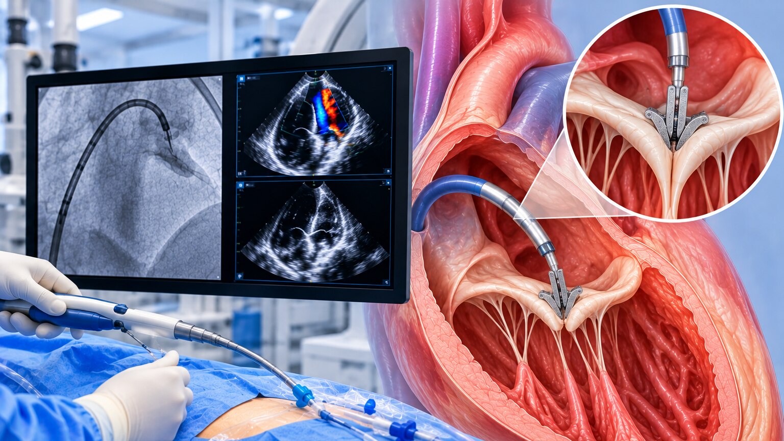 How MitraClip Treats Mitral Valve Regurgitation Without Open-Heart Surgery