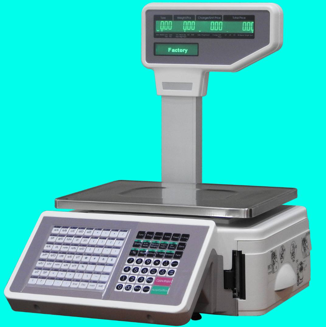 Grocery Label Printing Scale