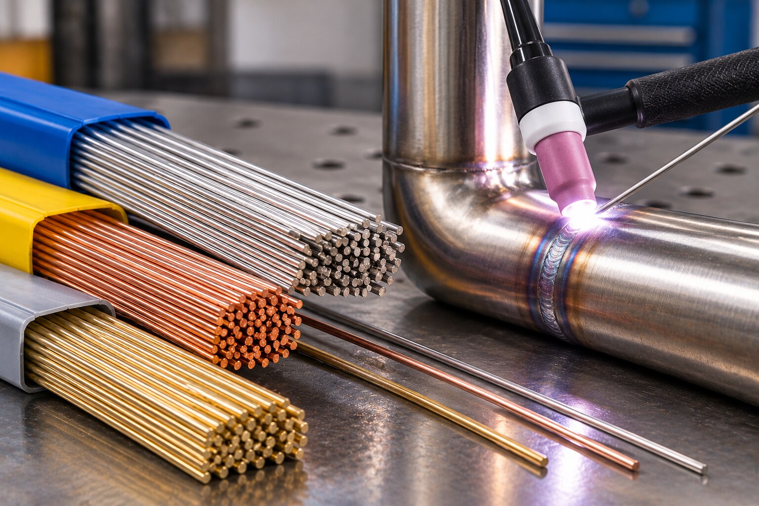 How to Select a TIG Filler Rod Based on Base Metal and Welding Requirements