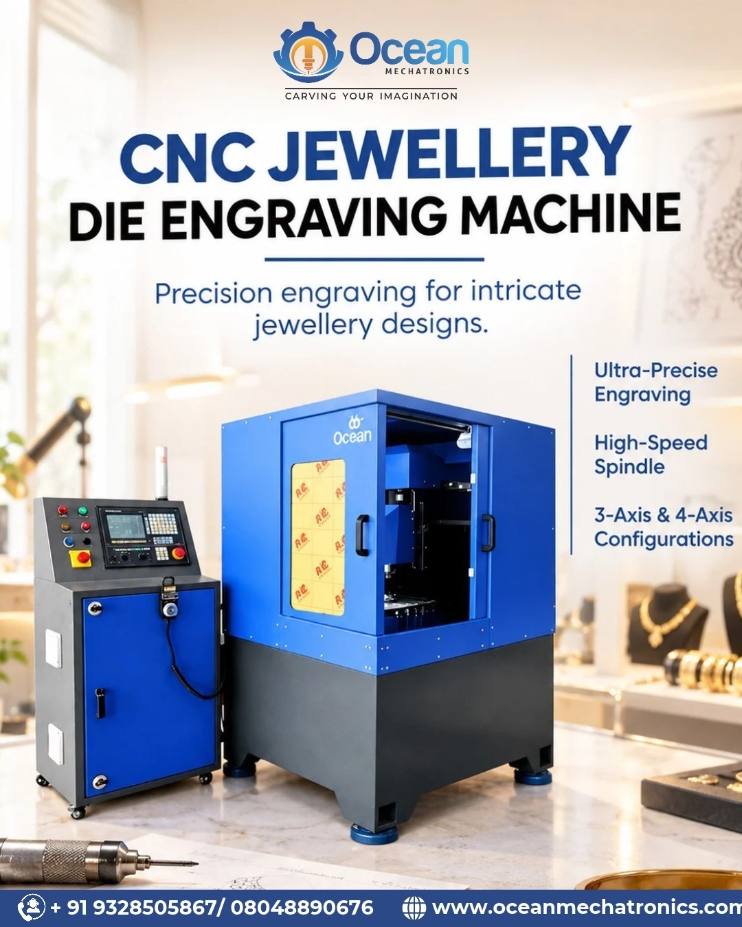 CNC Jewellery Die Engraving Machine and How Does It Improve Engraving Precision