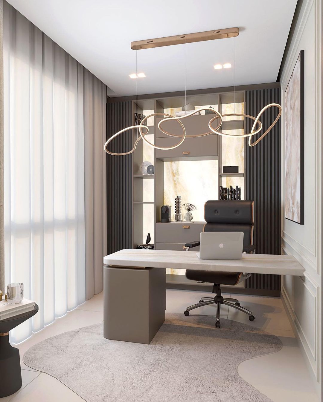 Elegant Modern Executive Office Interior Design | Anna Nagar
