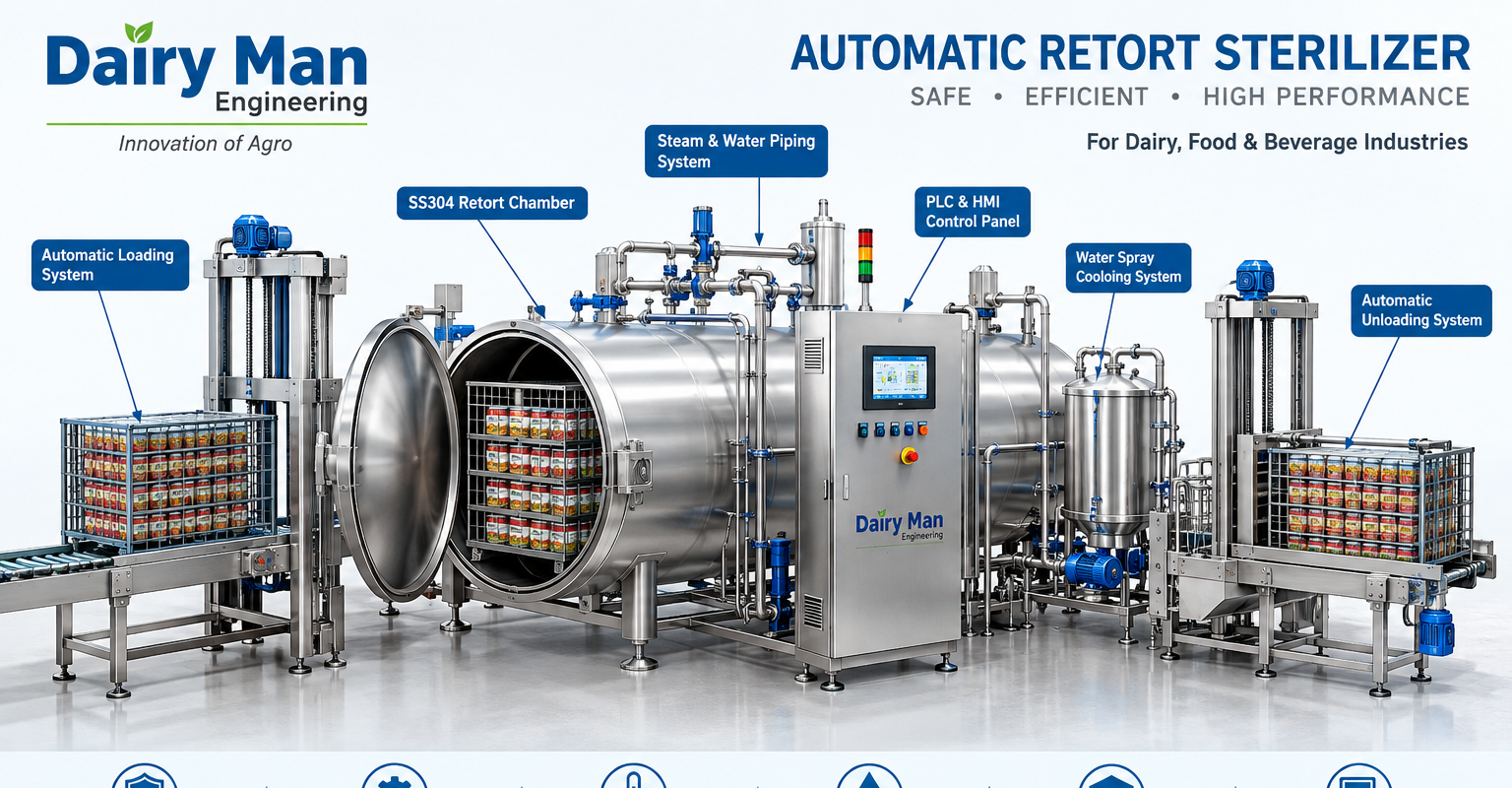 Retort sterilizer
