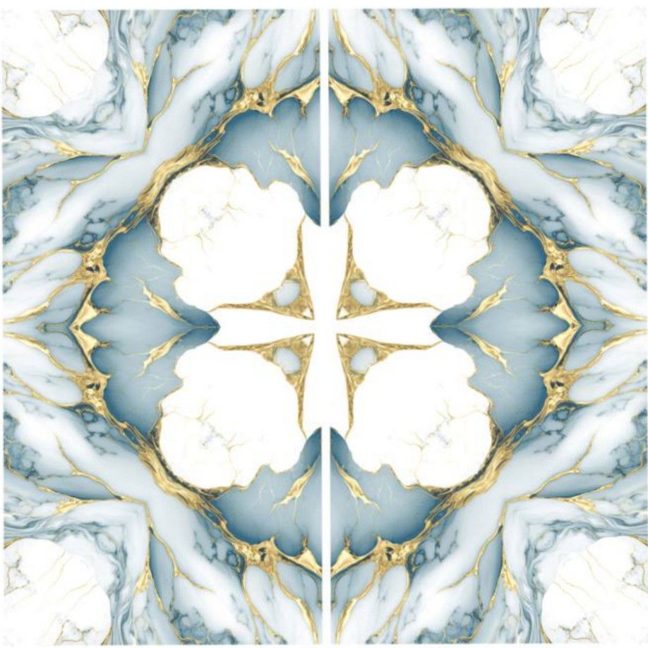 KAG TILES HITECH CERAMIC AND CO 4X2 FLOOR TILES GLOSSY FINISH "GLIDED AQUA '