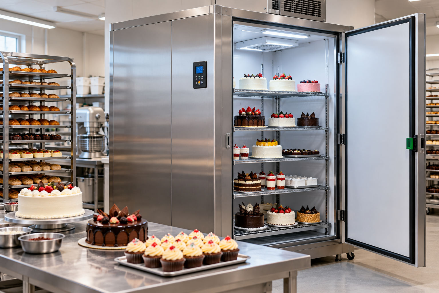 Iceing Room Cabinet Uses in Bakeries and Commercial Food Production