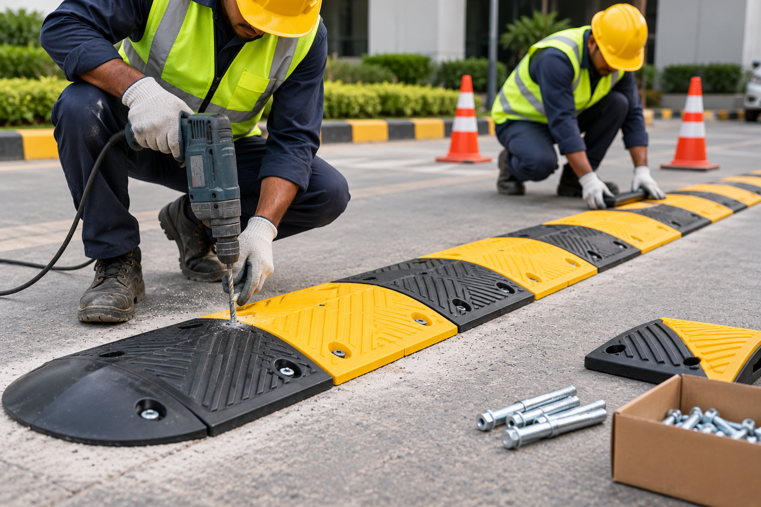 Speed Breaker Installation Services in Pune What Should Be Checked Before Work Starts