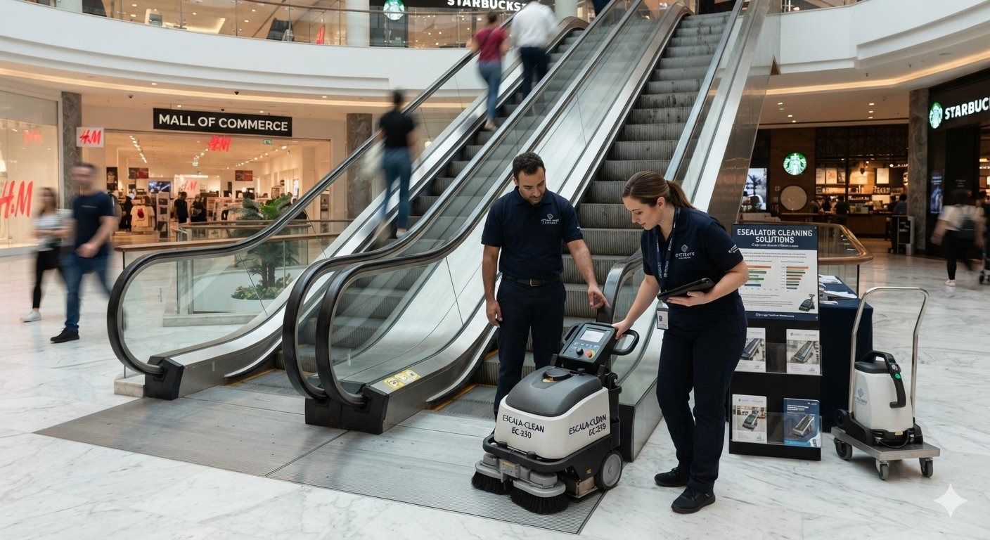 Escalator Cleaner Selection for Commercial Facility Maintenance