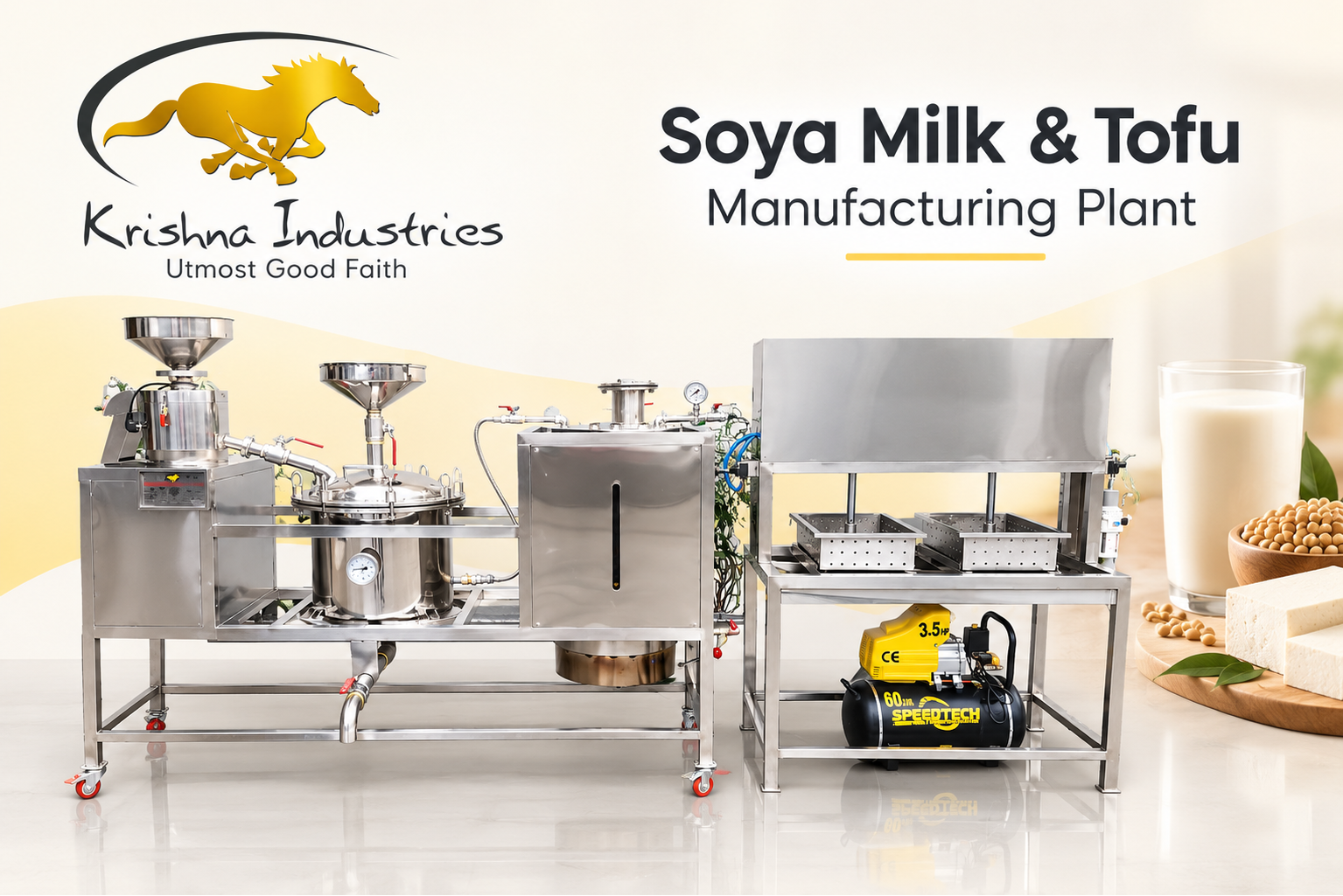 Soya Milk & Tofu Manufacturing Plant in Surat