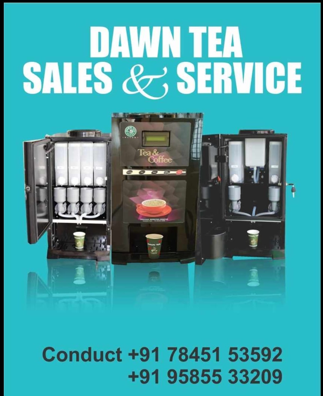 MULTI OPTION TEA AND COFFEE VENDING MACHINE IN CHENNAI