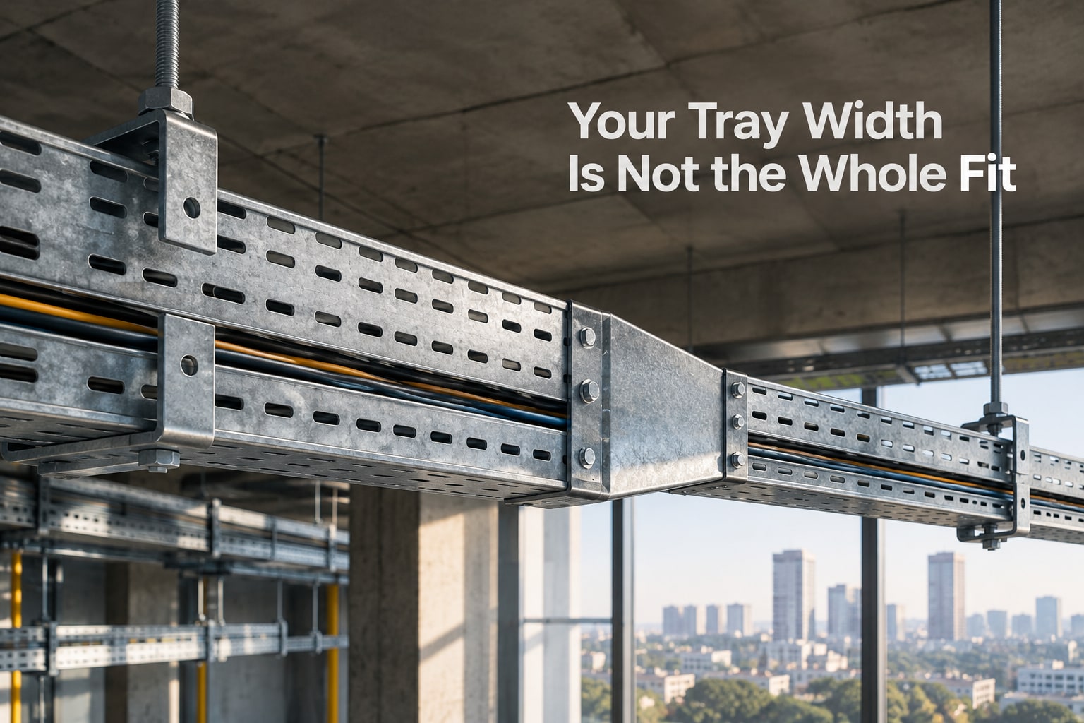 Perforated Cable Tray Reducers for Gurgaon Cable Installation Projects